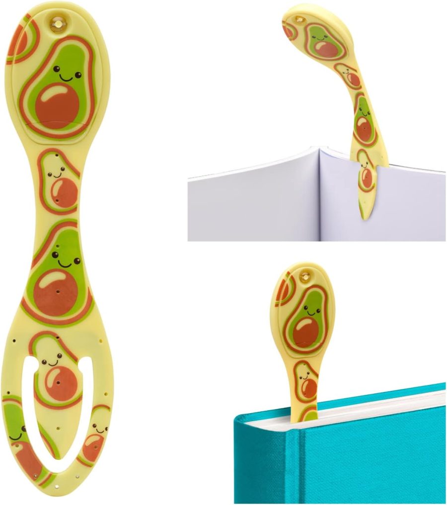 Gifts for Readers & Writers 2-in-1 LED Reading Light | Clip-On Bookmark & Book Light | Reading Lamp for Children & Adults | Essential Book Accessories | Gift for Book Lovers