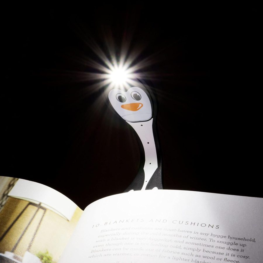 Gifts for Readers & Writers 2-in-1 LED Reading Light | Clip-On Bookmark & Book Light | Reading Lamp for Children & Adults | Essential Book Accessories | Gift for Book Lovers - Image 2